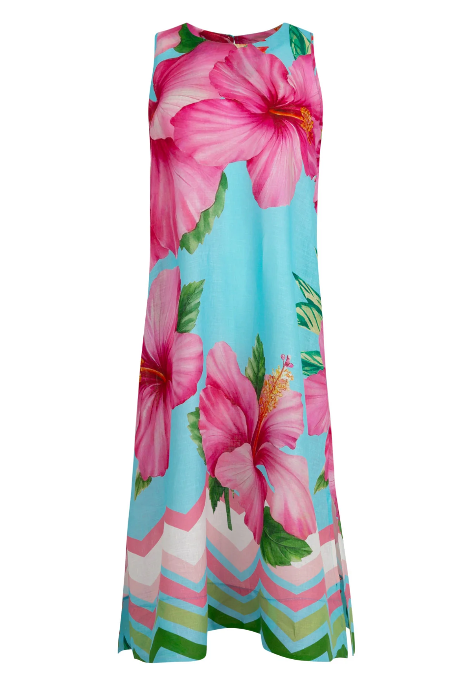 Curate Star Appeal Dress in Bloom Town Linen 