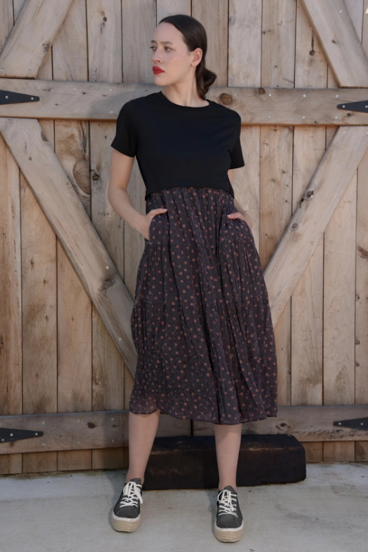 Curate Take a Twirl Dress | Coffee Spot | By Trelise Cooper