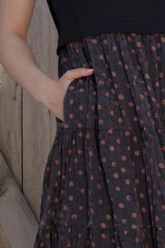 Curate Take a Twirl Dress | Coffee Spot | By Trelise Cooper