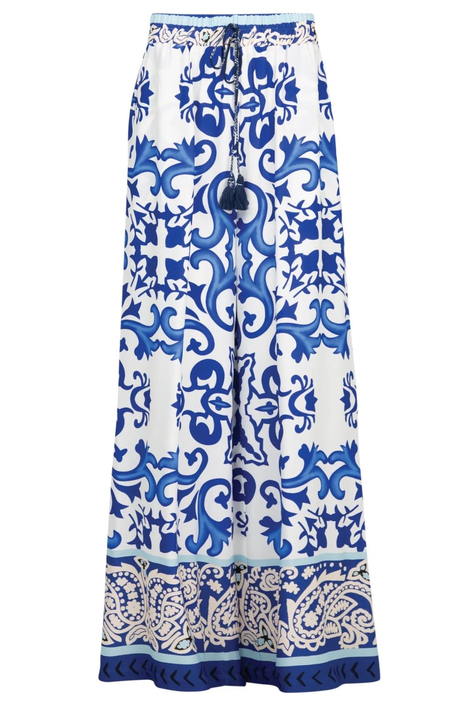 Curate Take Your Lead Pant in Going Out in Tile Print