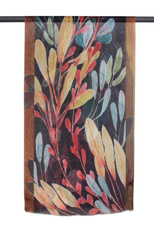 D-Lux Garden Botanic Lightweight Pure Micromodal Scarf | Multi