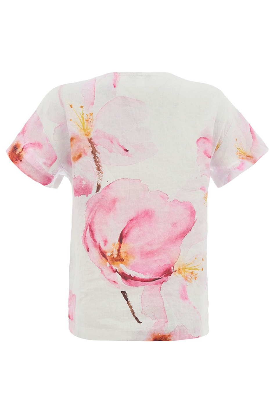 Dolcezza 'Colours of the Spring' Linen Top