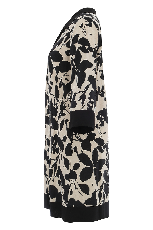 Dolcezza 'Garden in the Moonlight' Linen Mix Dress | 25149