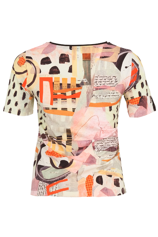 Dolcezza Instamatic Print Half Zip Top | 25631