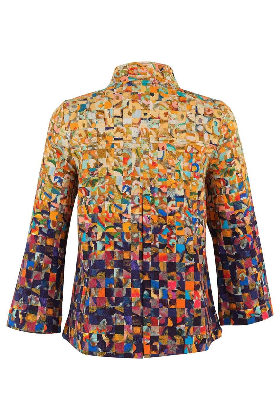 Dolcezza 'Jennifer Lommers' Gold Rubble Knit Jacket 