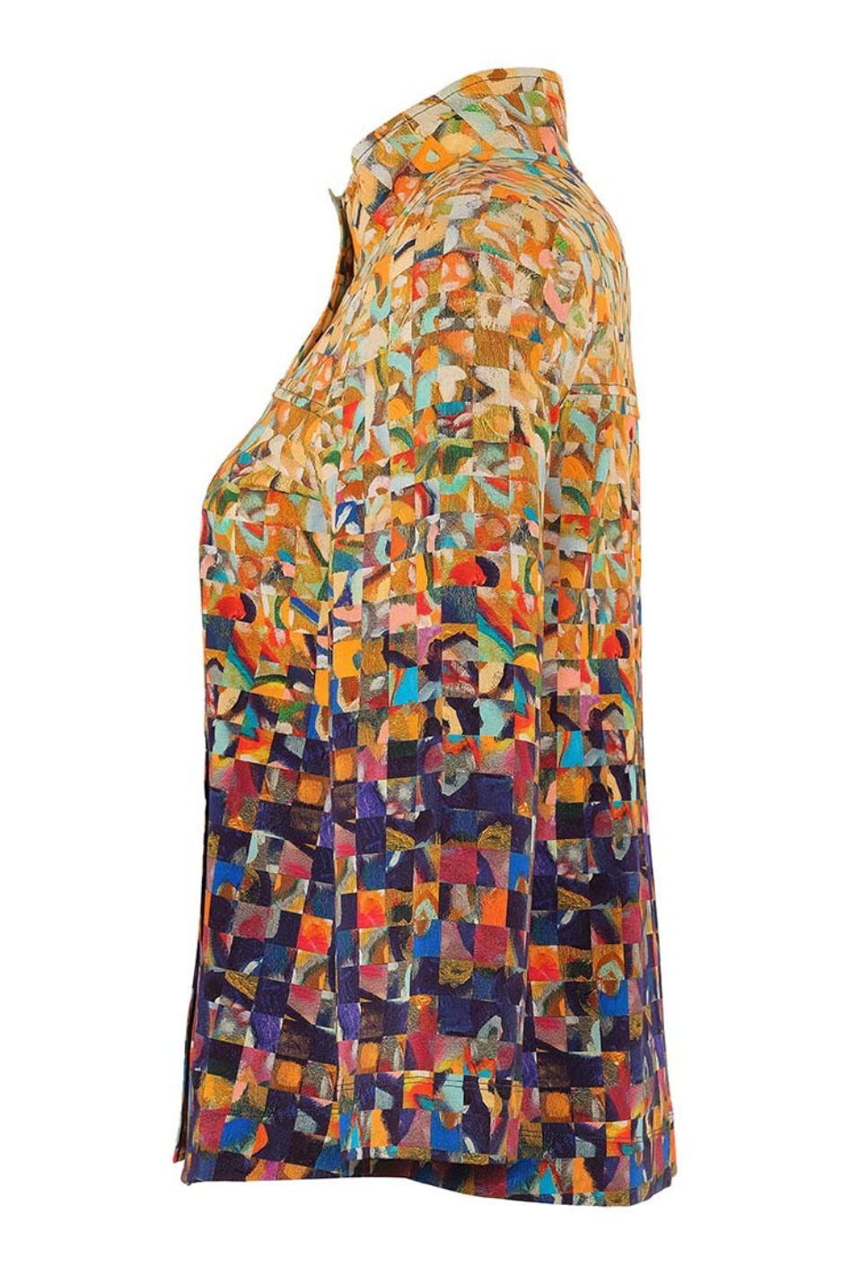 Dolcezza 'Jennifer Lommers' Gold Rubble Knit Jacket 