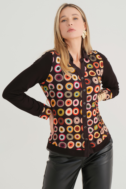 Dolcezza Knit Blouse | Simply Art | 74683