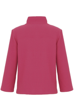Load image into Gallery viewer, Dolcezza Knit Button Jacket | Fuchsia | 74214
