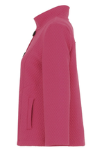 Load image into Gallery viewer, Dolcezza Knit Button Jacket | Fuchsia | 74214
