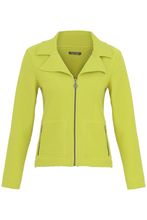 Load image into Gallery viewer, Dolcezza Knit Zip Through Jacket | Citrus | 74213
