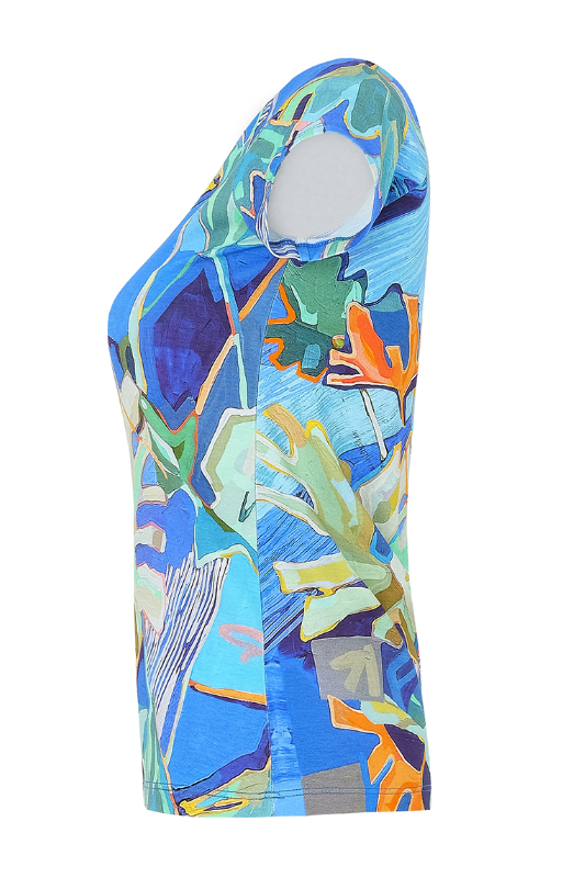 Dolcezza 'Palmetto Series' Boat Neck Top | 25681