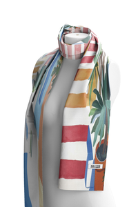 Dolcezza 'Pots on the Stairs' Print Scarf | 26904