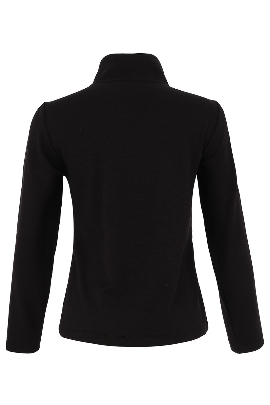 Dolcezza Quilted Jacket with Zipper in Black