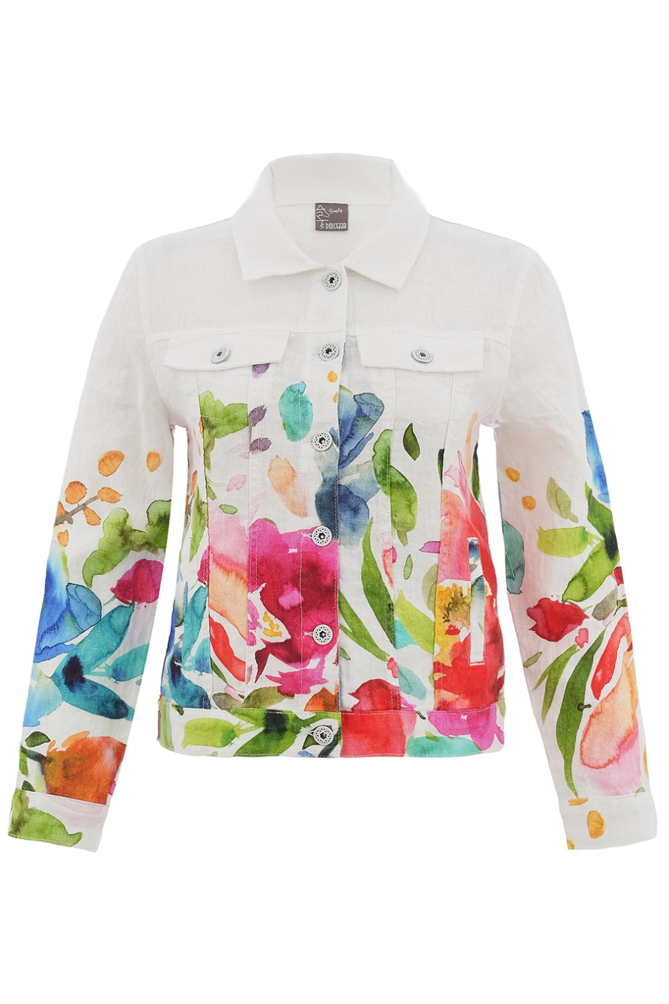 Dolcezza 'Spring Delight' Linen Jacket 