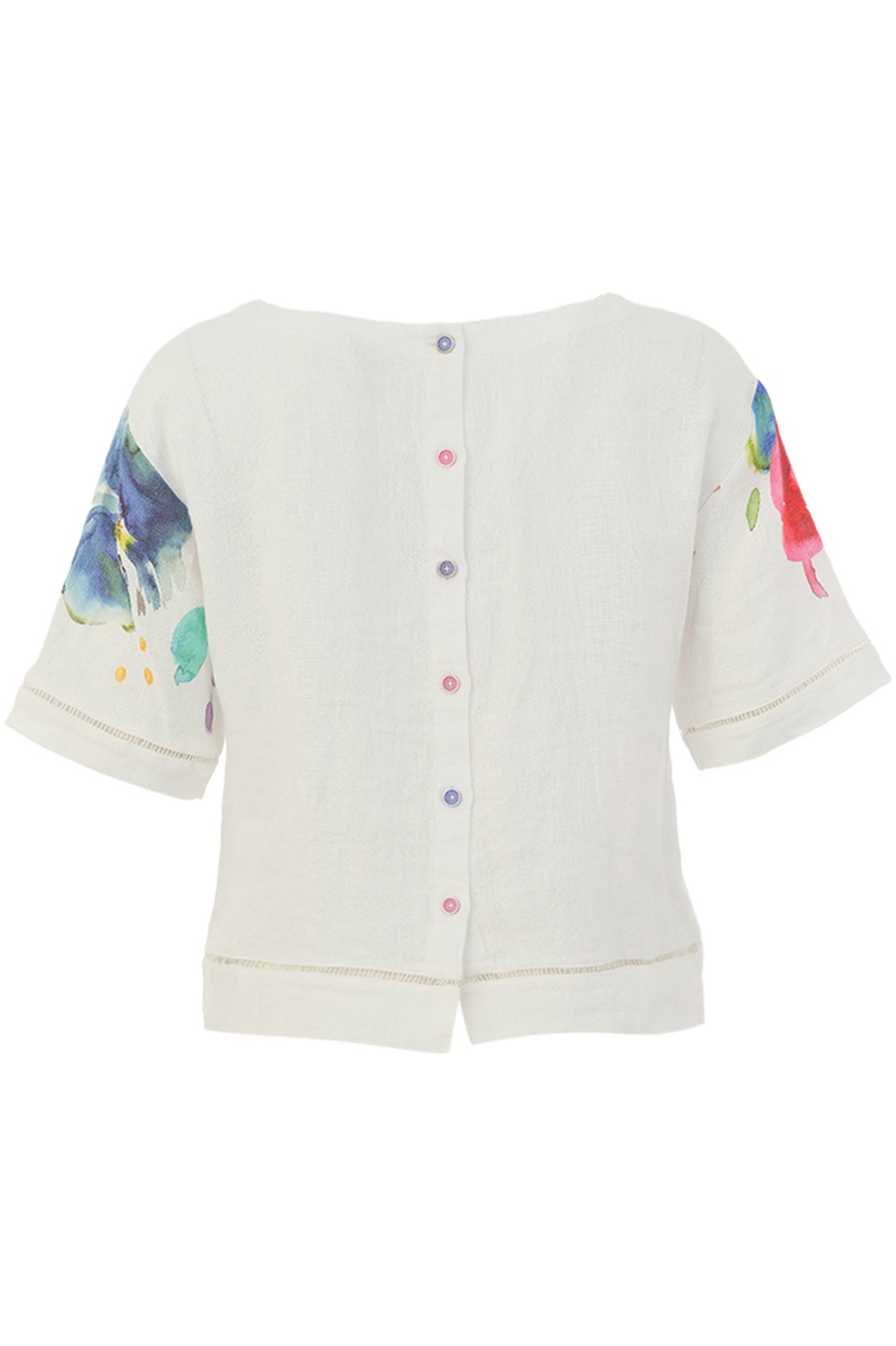 Dolcezza 'Spring Delight' Linen Top