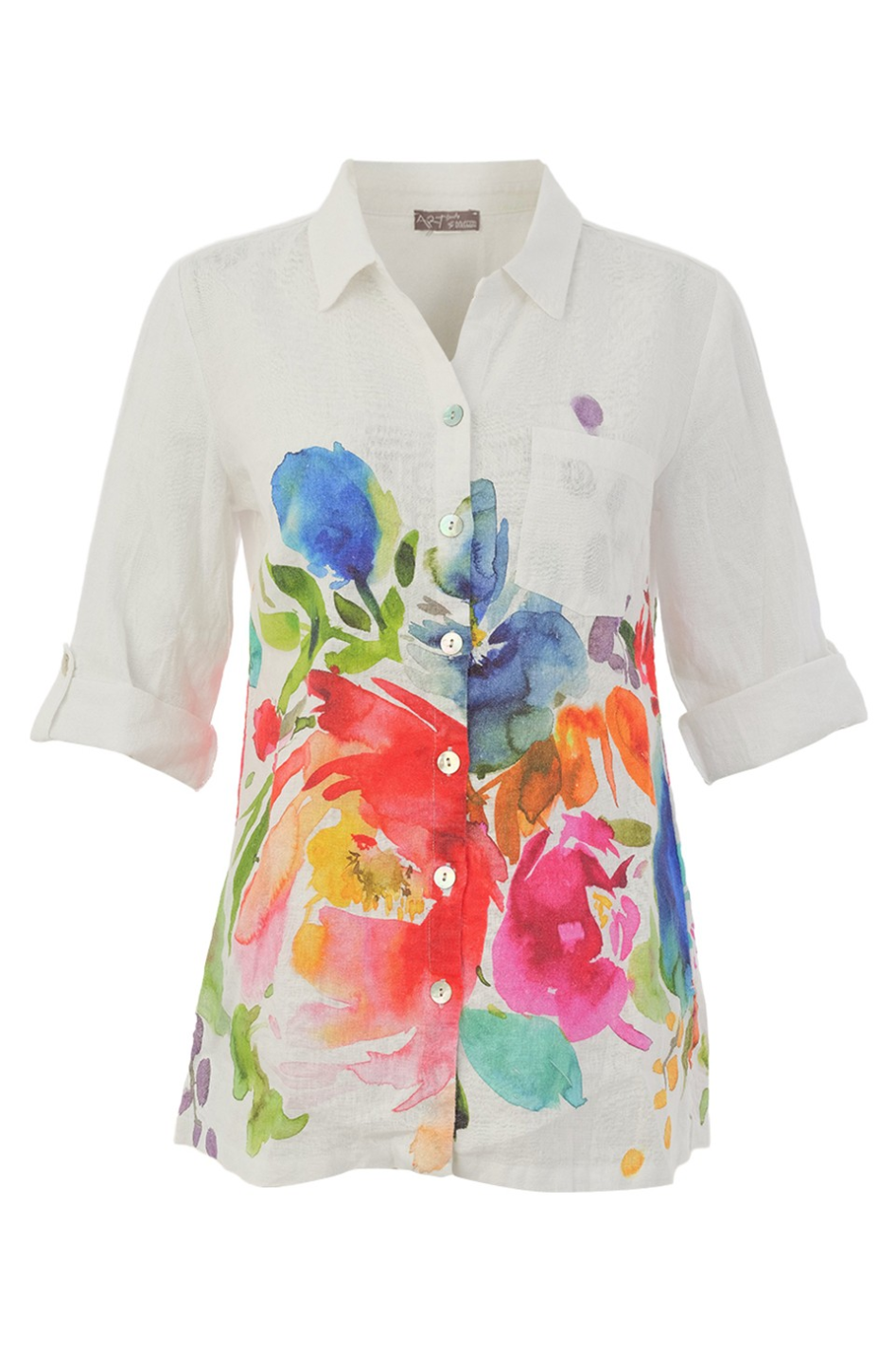 Dolcezza 'Spring Delight' Linen Top