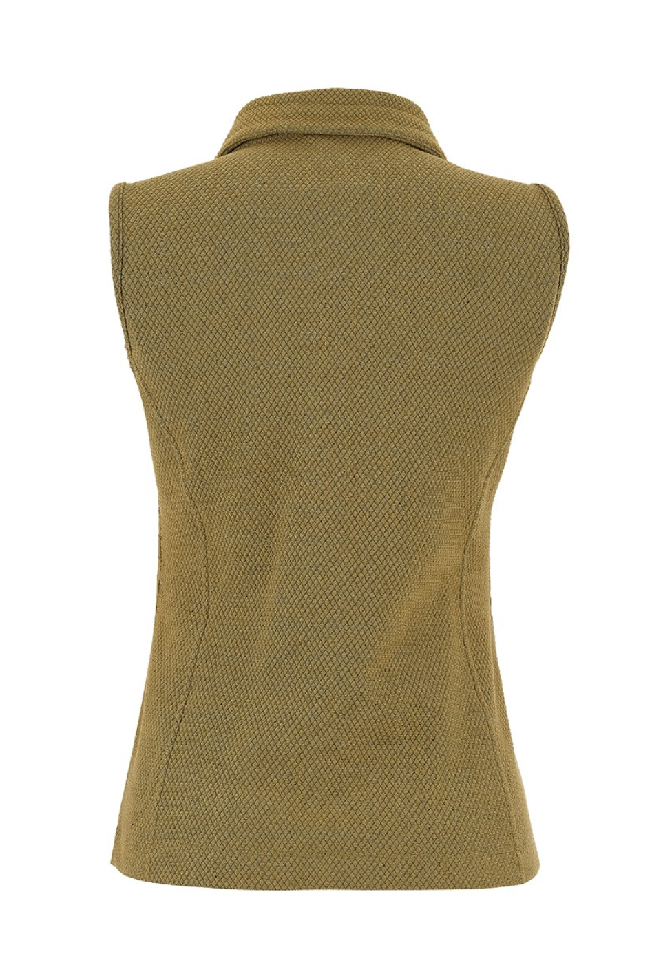 Dolcezza Studded Vest in Camel