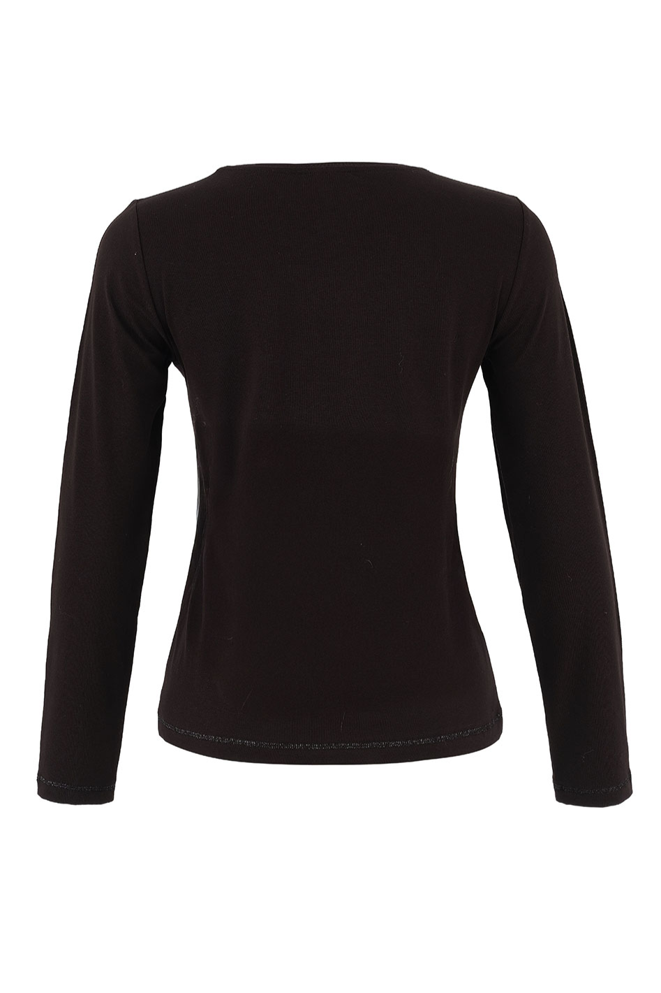 Dolcezza Top with Faux Leather Trim 