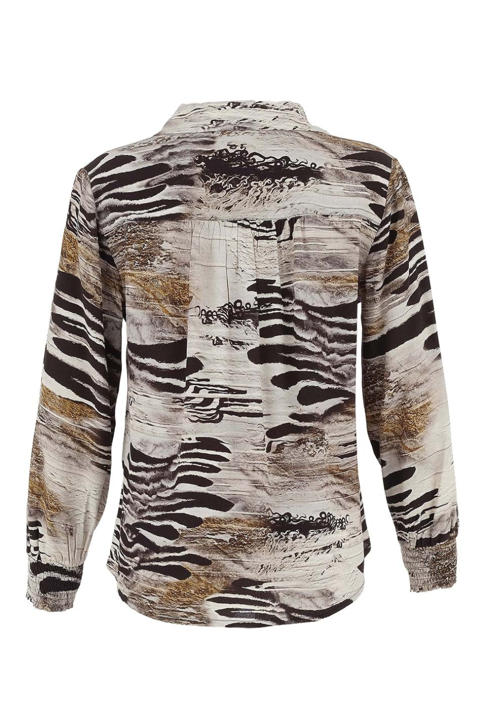 Dolcezza 'Unbalanced' Button Up Blouse 