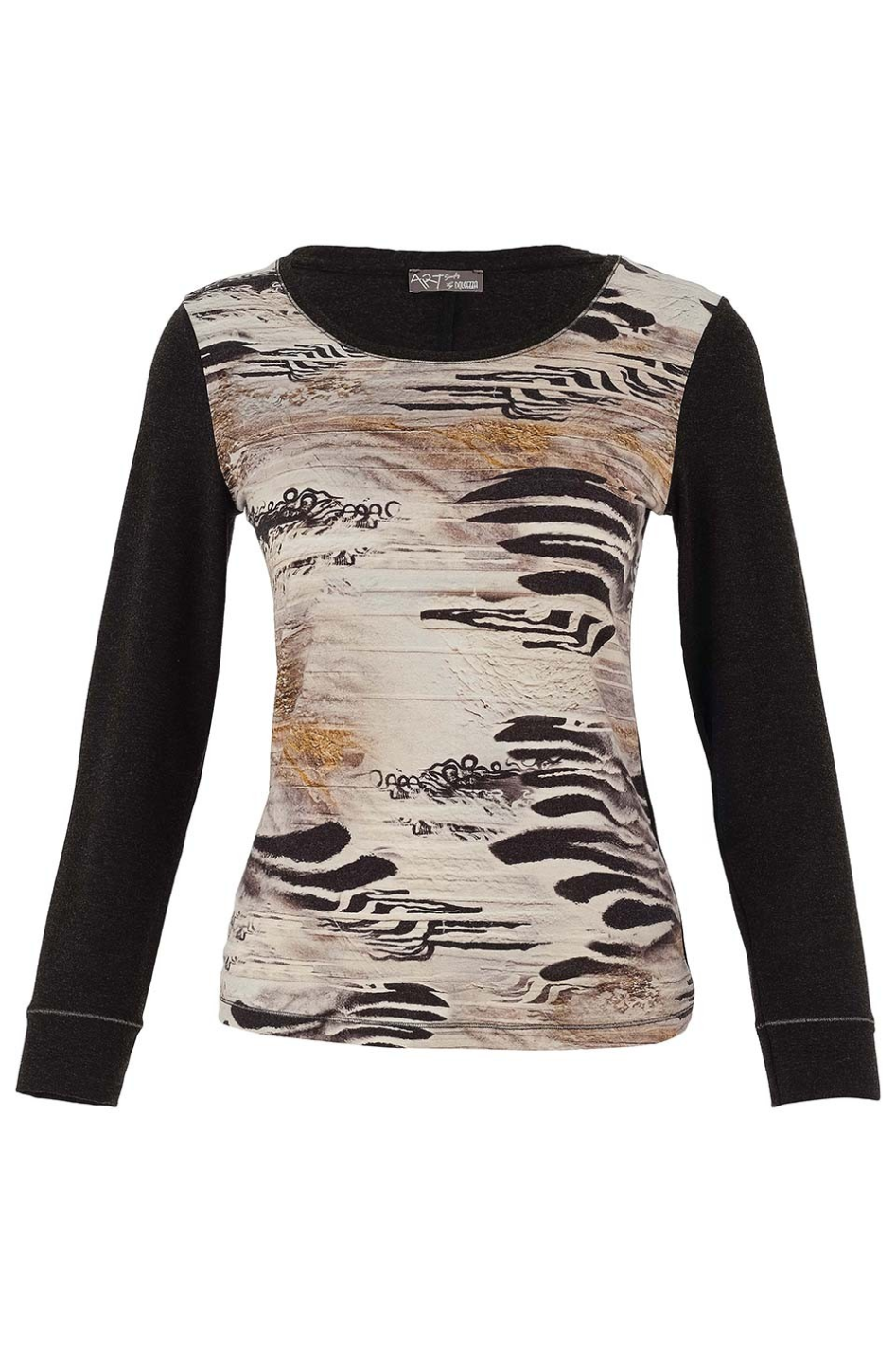 Dolcezza 'Unbalanced' Round Neck Top 