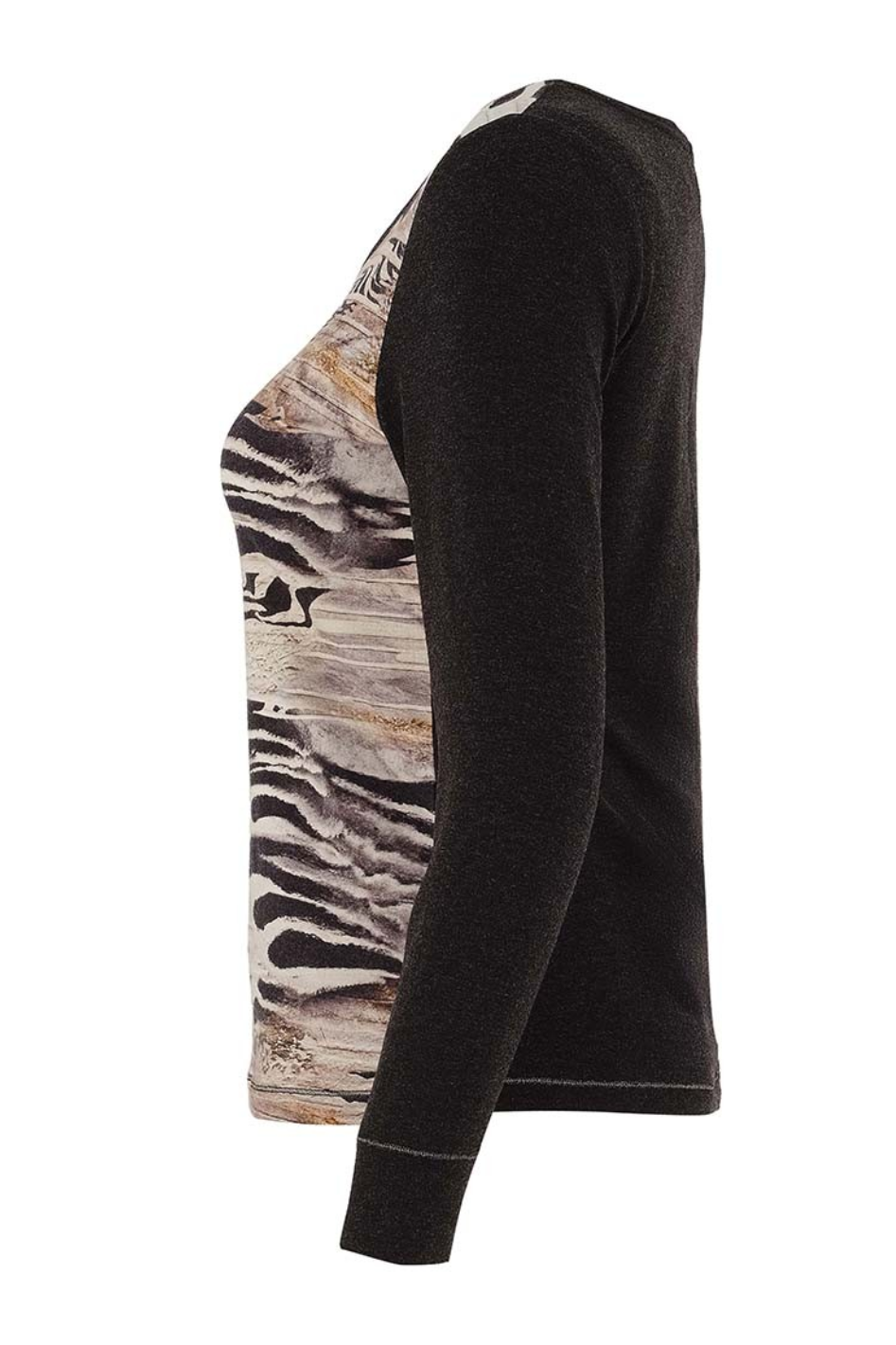 Dolcezza 'Unbalanced' Round Neck Top 