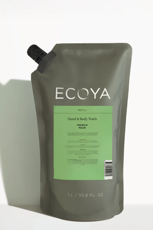 Ecoya French Pear Hand & Body Wash Refill