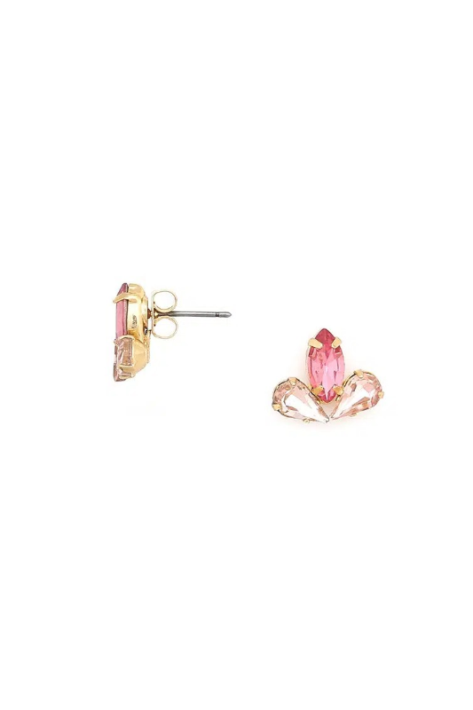 Franck Herval Crystal Stud Earrings | Irene Collection