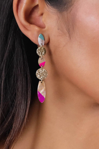 Franck Herval 5 Elements Post Earrings | Lorette Collection