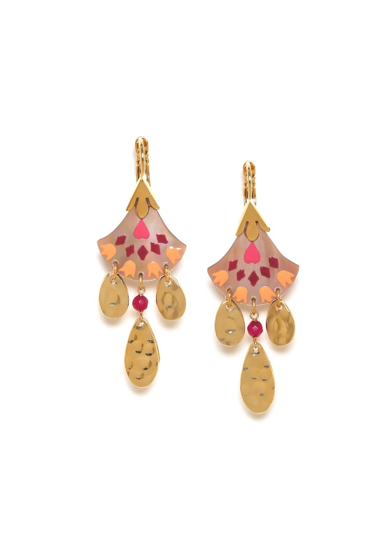 Franck Herval Yoko French Hooks With Dangles