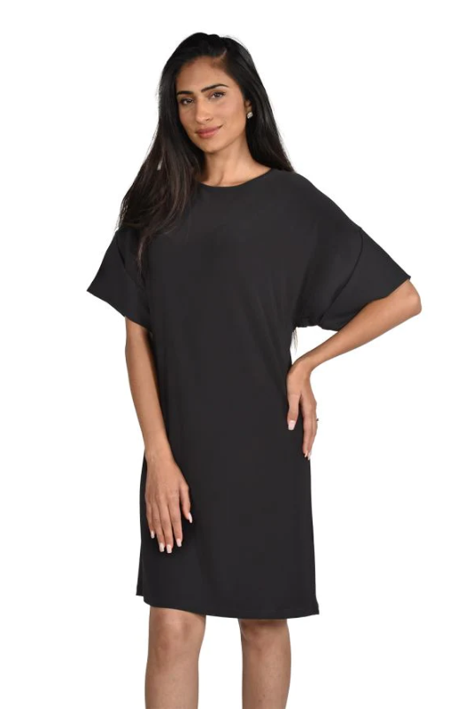 Frank Lyman Black Knit Dress 221014