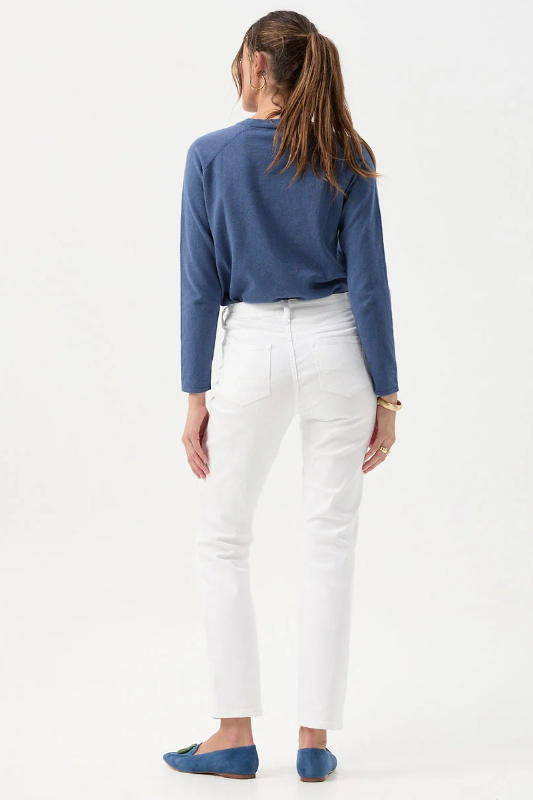 Goondiwindi Cotton 5 Pocket Jean | White