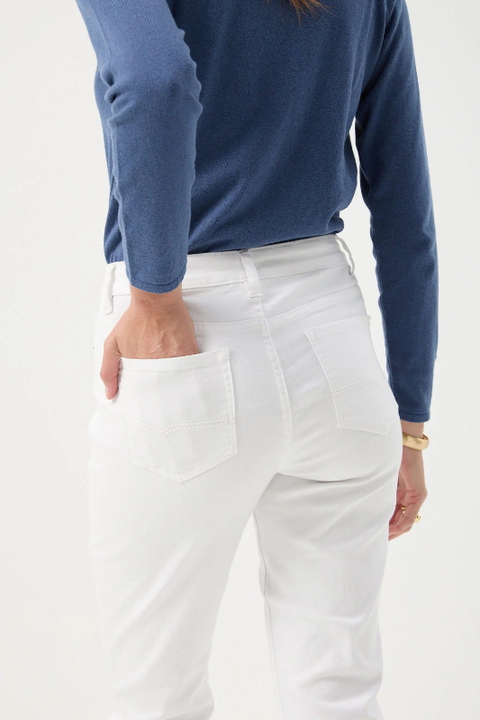 Goondiwindi Cotton 5 Pocket Jean | White