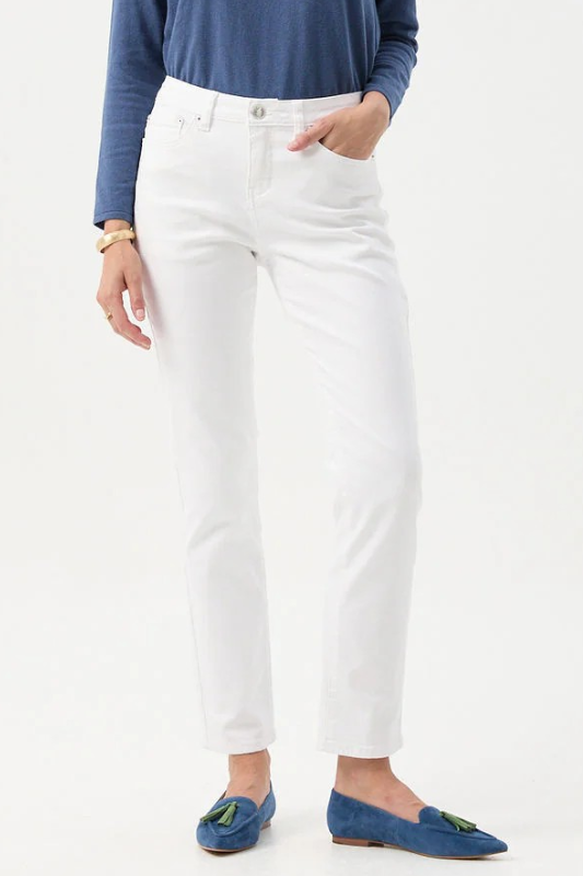 Goondiwindi Cotton 5 Pocket Jean | White