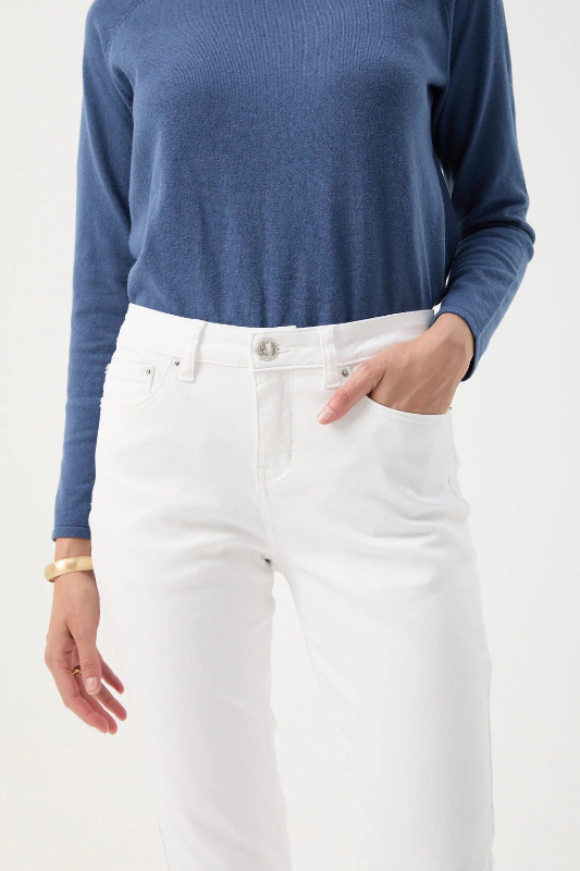 Goondiwindi Cotton 5 Pocket Jean | White