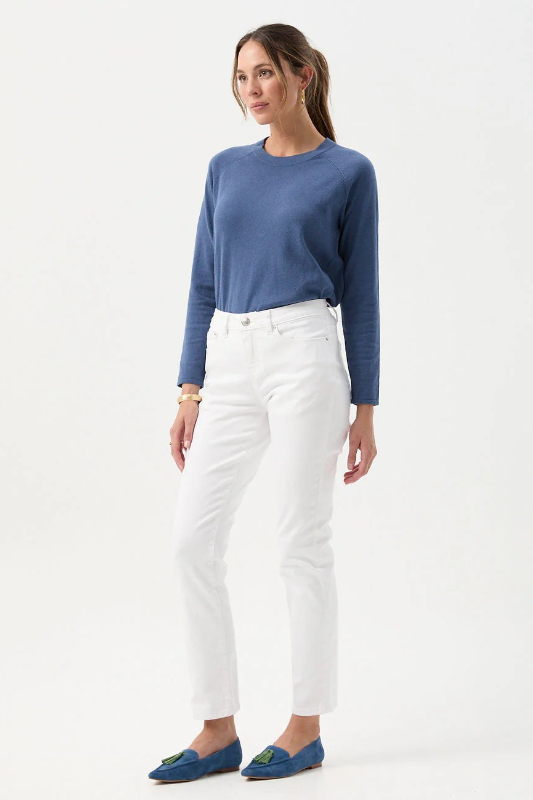 Goondiwindi Cotton 5 Pocket Jean | White