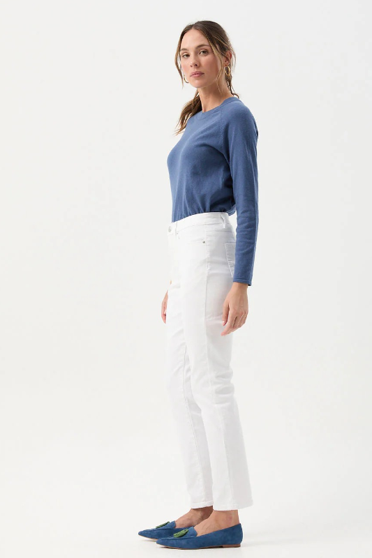 Goondiwindi Cotton 5 Pocket Jean | White