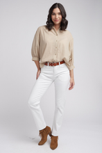 Load image into Gallery viewer, Goondiwindi Cotton 5 Pocket Jean in White
