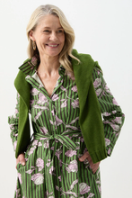 Load image into Gallery viewer, Goondiwindi Cotton Midi Shirt Dress | Poppy Print
