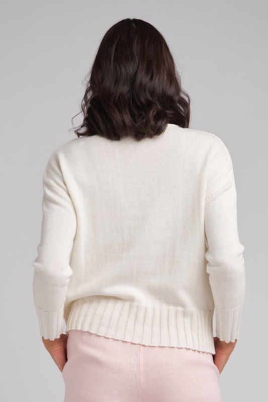Goondiwindi Cotton Rib Hem Jumper