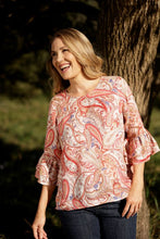 Load image into Gallery viewer, Goondiwindi Cotton Patricia Blouse in Paisley Prin
