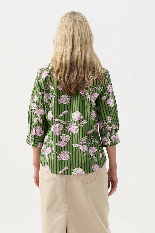 Goondiwindi Cotton 3/4 Sleeve Print Shirt | Poppy Print