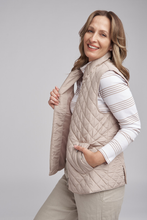 Load image into Gallery viewer, Goondiwindi Cotton Quilted Vest in Latte
