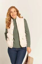 Load image into Gallery viewer, Goondiwindi Cotton Puffy Vest in Beige
