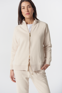 Goondiwindi Cotton Barkly Cotton Fleece Jacket | Birch | 7072