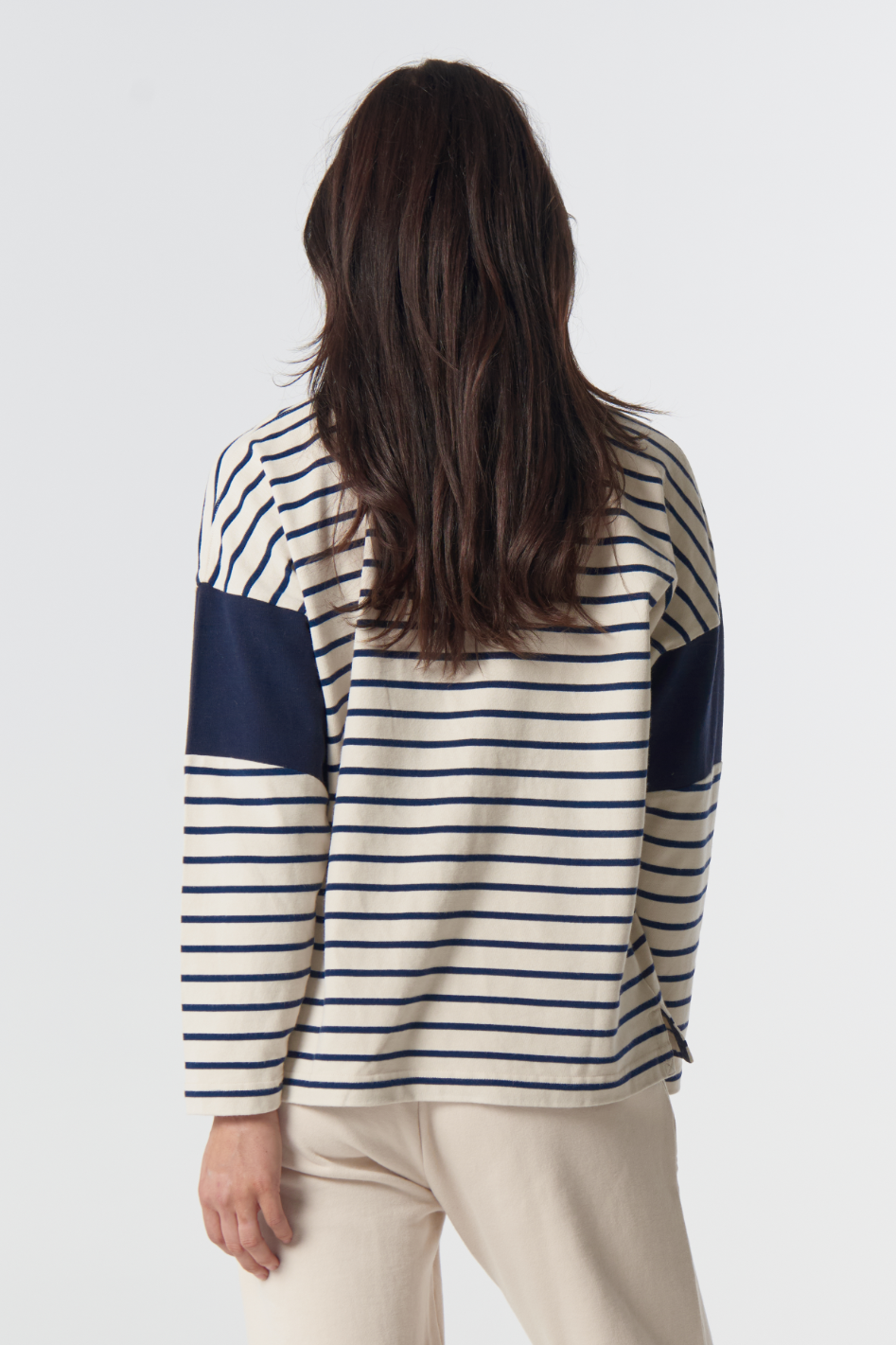 Goondiwindi Cotton GC Logo Stripe Cotton Sweater 