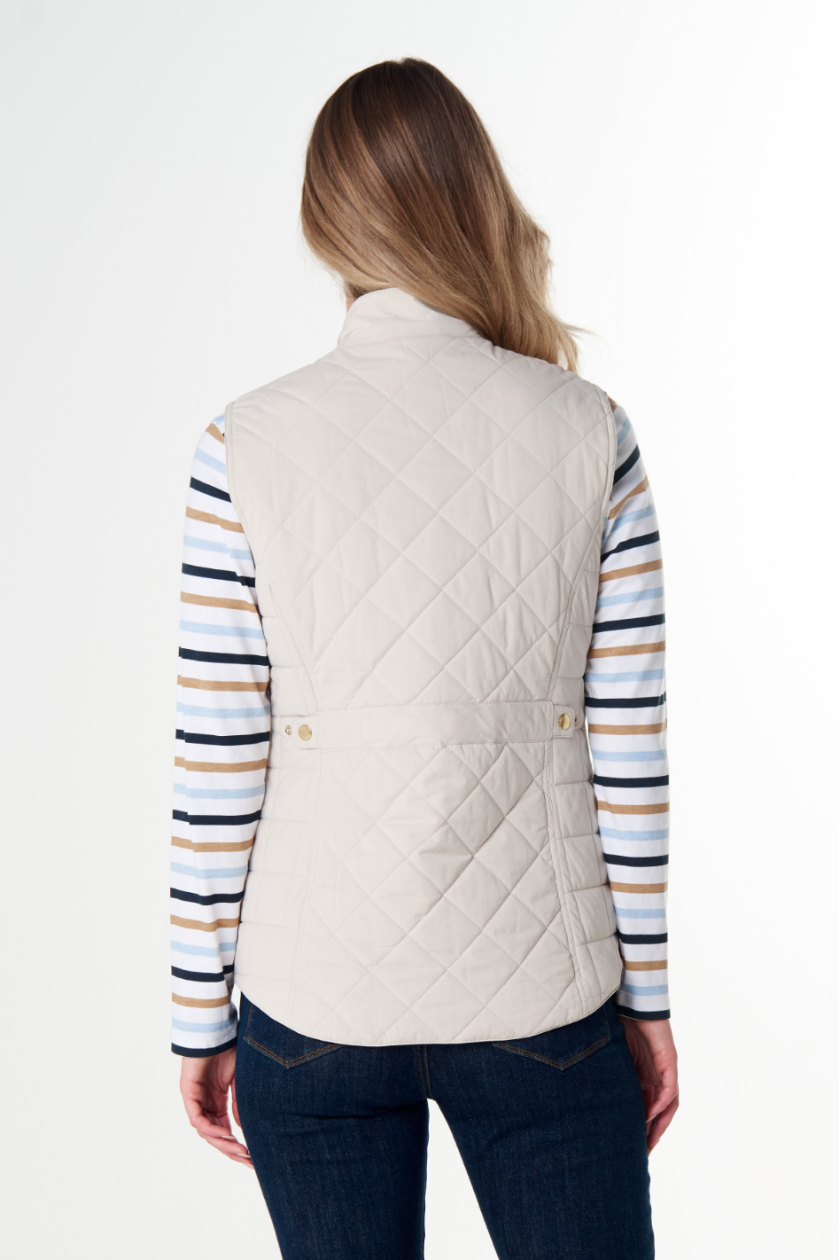 Goondiwindi Cotton The Heritage Quilted Vest in Birch