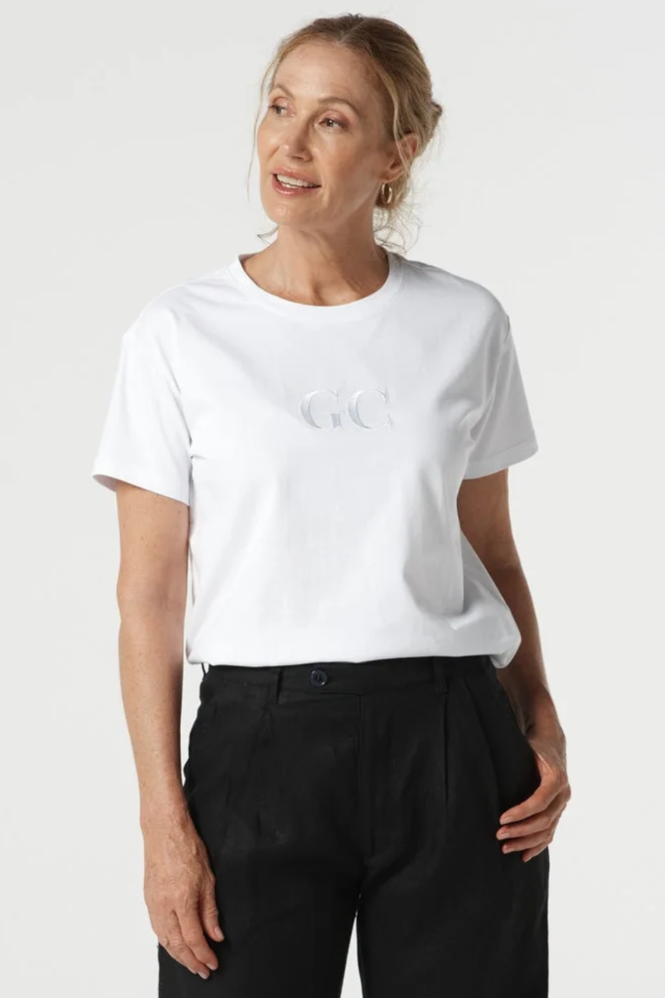 Goondiwindi Cotton GC Cotton Logo Tee in White