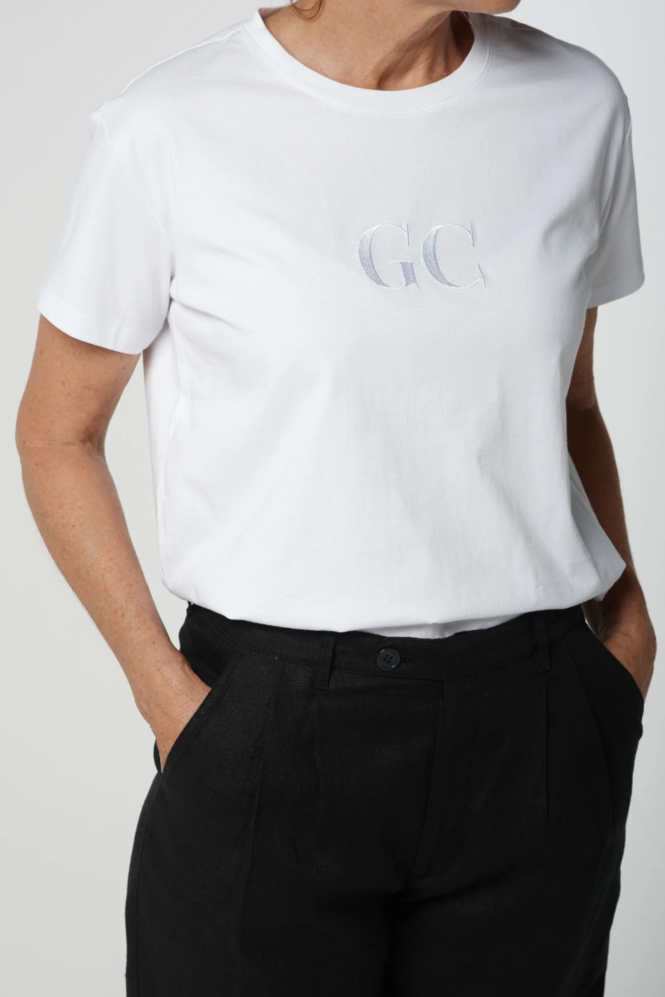Goondiwindi Cotton GC Cotton Logo Tee in White