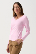 Load image into Gallery viewer, Goondiwindi Cotton Long Sleeved Rib Tee | Pale Pink
