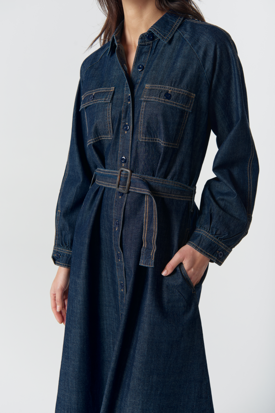 Goondiwindi Cotton Stockman Denim Dress 